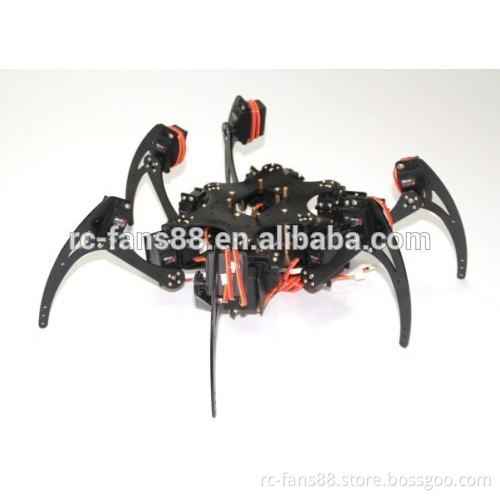 Servo accessory for 6 Legs 18 DOF Robot Black Spider Robot